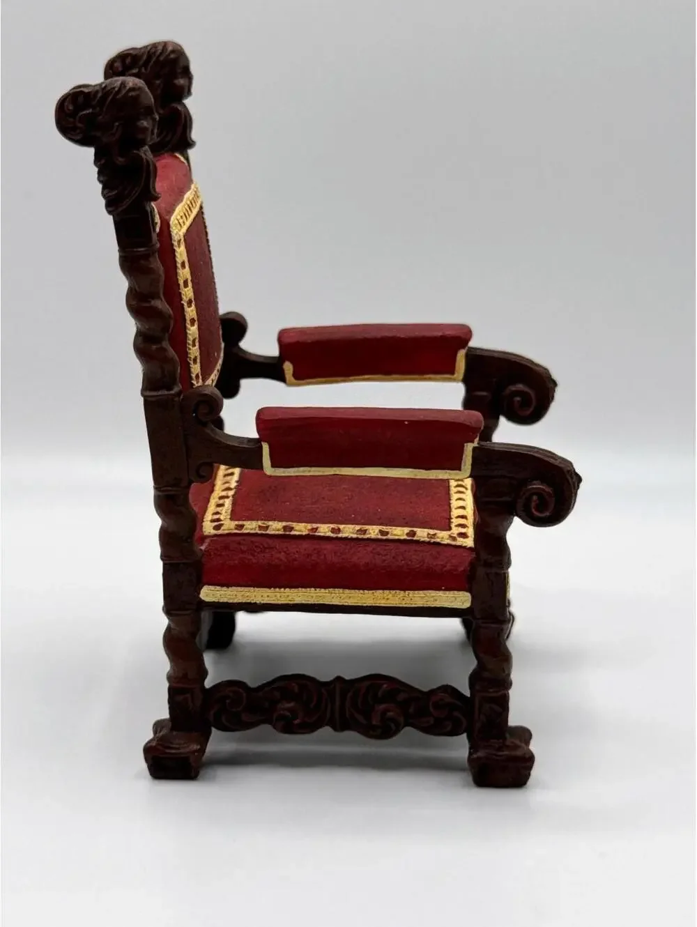 1:12 Scale Miniature Chair, Raine 2000 Biltmore Col. Mr. Vanderbilt’s Chair